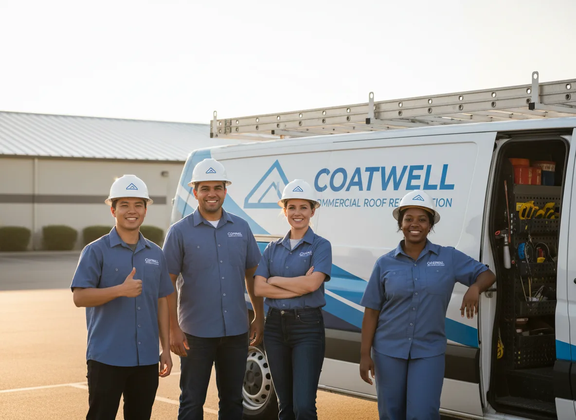 Commercial roof coating company in Bay Port, MI